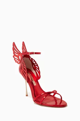 Sophia webster red heels on sale