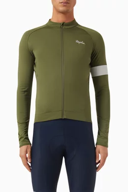 Buy Rapha Green Long sleeve Core Jersey For Men Online Ounass UAE