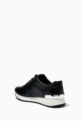 Michael kors allie leather sneaker top