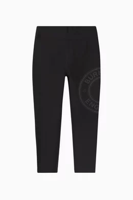 Burberry logo leggings store