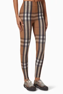 Burberry vintage check leggings cheap