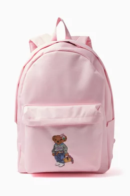 Pink polo backpack outlet