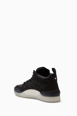 Moncler high top sneakers clearance