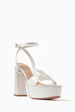 Embroidered platform heels store