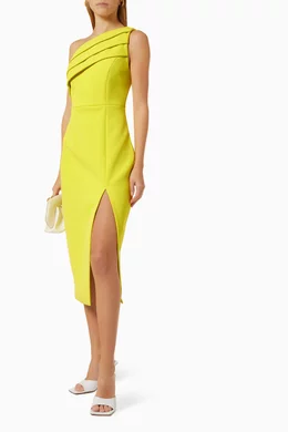 Mossman yellow dress 2025