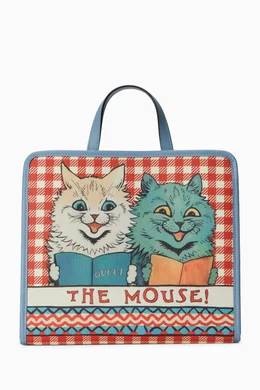 Gucci bag with cat design hotsell