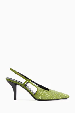 Gucci green heels 2025
