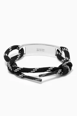 小物 BALENCIAGA Logo Plate Bracelet Balenciaga Plate logo bracelet Balenciaga