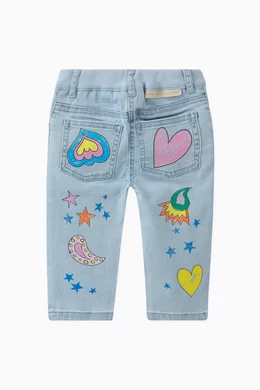 Stella mccartney kids jeans cheap