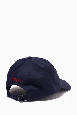Buy Polo Ralph Lauren Blue Logo Sports Cap in Cotton For Men Online Ounass UAE