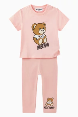 Moschino bear leggings top