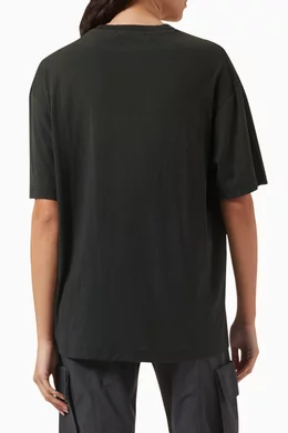 Buy Acne Studios Black 1996 Logo Stamp T-shirt in Cotton