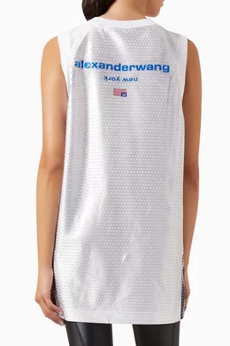 Alexander Wang Astar Basketball Sleeveless Tank Top - POIZON