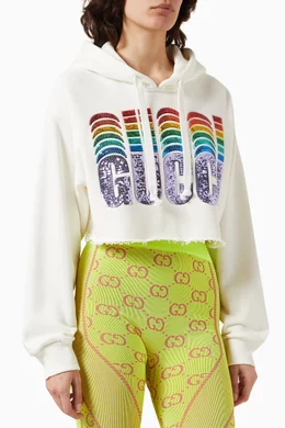Gucci sequin sweatshirt 2025