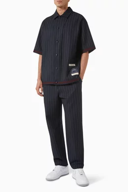 Buy Kith Blue Pinstripe Woodpoint Shirt For Men Online | Ounass UAE