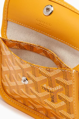 Buy Goyard Pre Loved Yellow Unused Anjou Mini Tote Bag in Goyardine Fabric For Women Online Ounass UAE