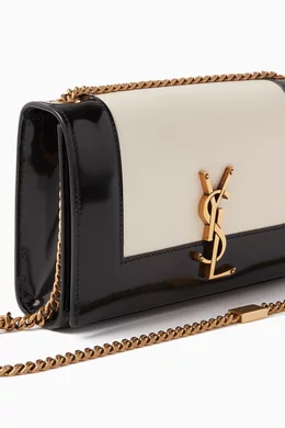 Buy SAINT LAURENT White Small Kate Bag in Smooth Shiny Leather For Women Online Ounass UAE