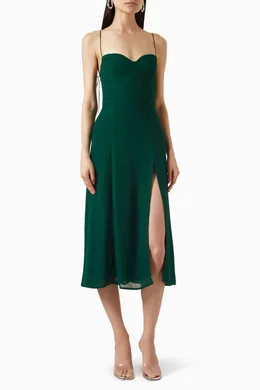 cocktail dress green ZAPAKA Women Dark Green Sparkly Sequins Cocktail Dress Spaghetti Straps Sleeveless Bodycon Party Dress, Dark Green / US18W main image 1