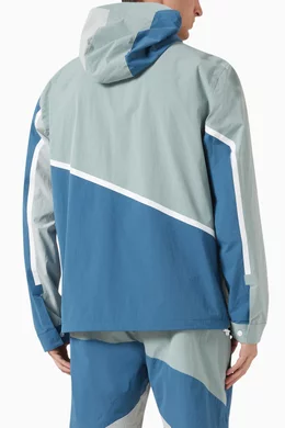 Buy Kith Blue Madison Jacket in Nylon For Men Online