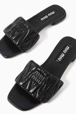 Ciabatte miu miu sale
