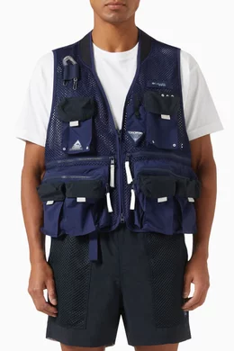 Buy Kith Blue x Columbia Cool Creek™ Vest in Mesh For Men Online