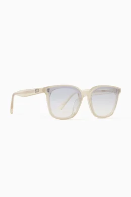 Buy Gentle Monster Blue Queen GDC1 Sunglasses in Acetate For