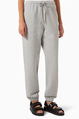Moncler grey joggers sales
