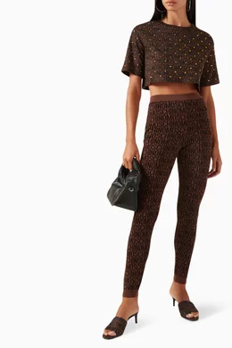 Moschino leggings and crop top discount