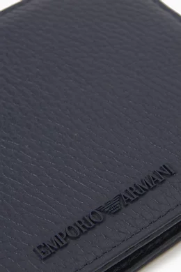 Emporio armani leather wallet outlet