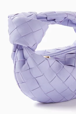 Buy Bottega Veneta Purple Candy Jodie Top Handle Bag in