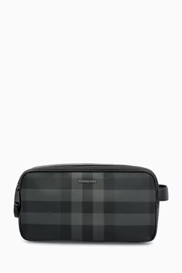 Burberry london check zip pouch clearance