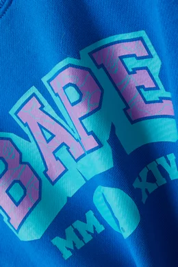 Royal blue bape hoodie new arrivals