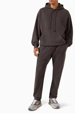 Buy Kith Grey Crystal Wash Bleecker II Sweatpants in Cotton Interlock For Men Online Ounass UAE