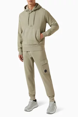 Mens grey cp company joggers hot sale