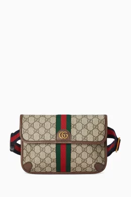 Gucci ophidia gg supreme belt bag discount