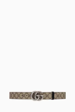 Gucci supreme reversible belt shop