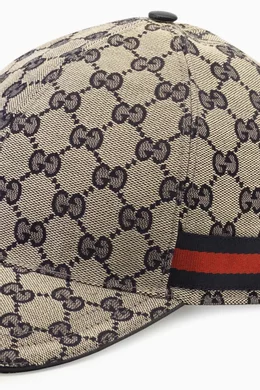 Navy gucci cap outlet