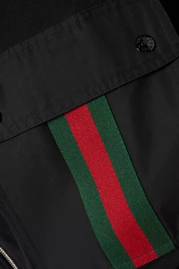 Gucci striped hoodie sales