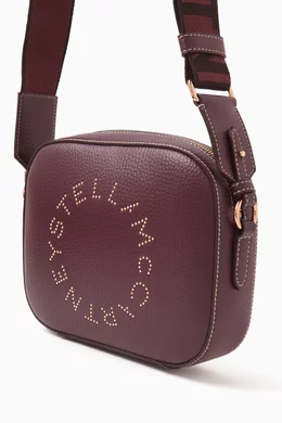Buy Stella McCartney Purple Mini Stella Logo Camera Bag in Eco Alter Nappa For Women Online Ounass UAE