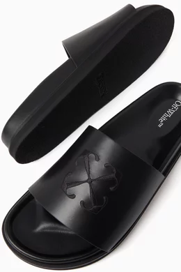 Ysl slides mens best sale