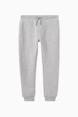 Buy KENZO KIDS Grey Joggers in Cotton Blend For Boys Online Ounass UAE