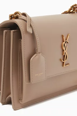 Sunset medium bag in smooth leather cheap