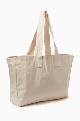 国内発送【ADANOLA】Varsity Tote Bag Adanola24June_Look03_1129_gran