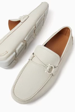 Mens white leather driving shoes cheap