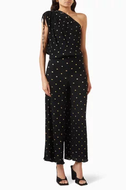 Buy Never Fully Dressed Black Antigua Jumpsuit For Women Online Ounass UAE