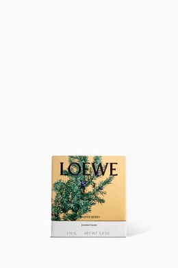 Buy LOEWE PERFUMES Small Juniper Berry Scented Candle, 170g