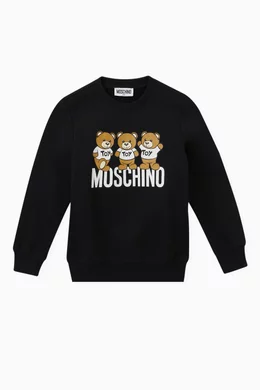 Moschino bear sweatshirt cheap
