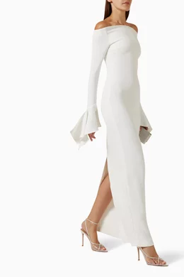 Solace london white dress top