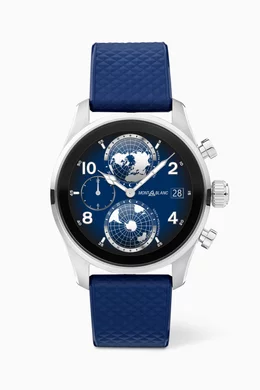 Buy Montblanc Grey Montblanc Summit Smartwatch in Titanium For