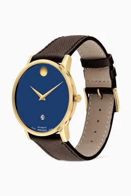 Buy Movado Blue Museum Classic Automatic Watch 40mm For Men Online Ounass UAE